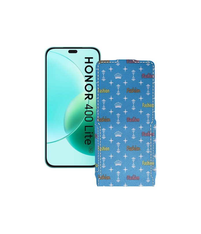 Чохол-флип з екошкіри для телефону Honor 400 Lite
