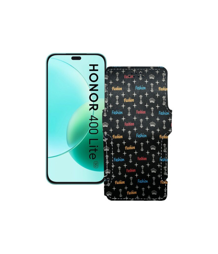 Чохол-книжка з екошкіри для телефону Honor 400 Lite