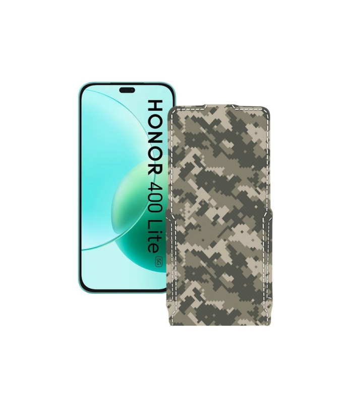 Чохол-флип з екошкіри для телефону Honor 400 Lite