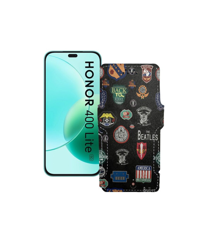 Чохол-книжка з екошкіри для телефону Honor 400 Lite