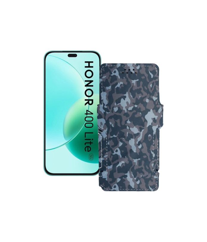 Чохол-книжка з екошкіри для телефону Honor 400 Lite