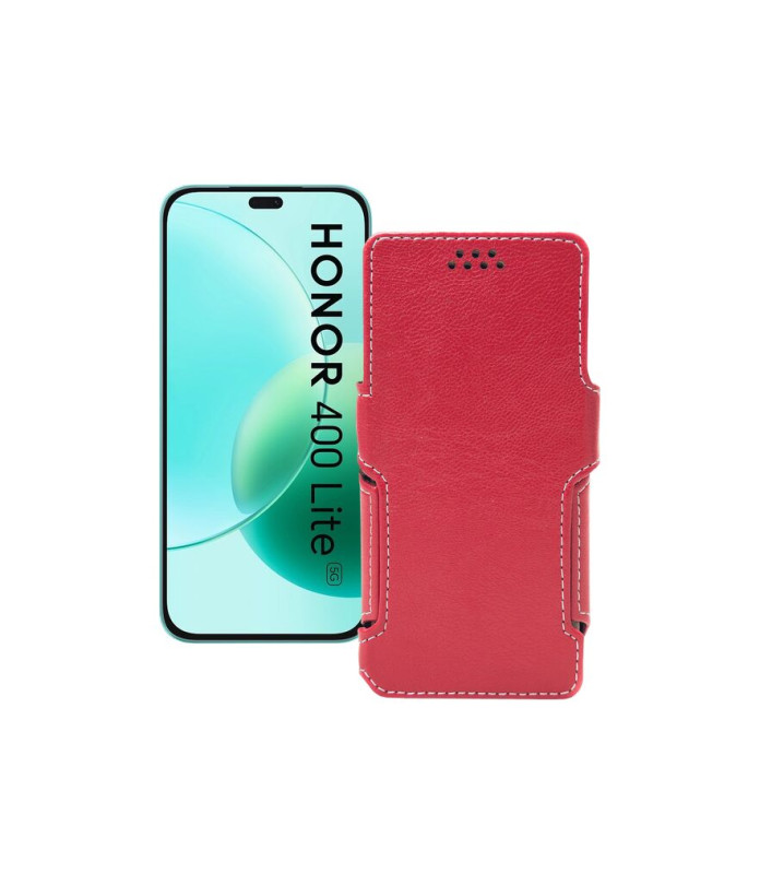 Чохол-книжка з екошкіри для телефону Honor 400 Lite