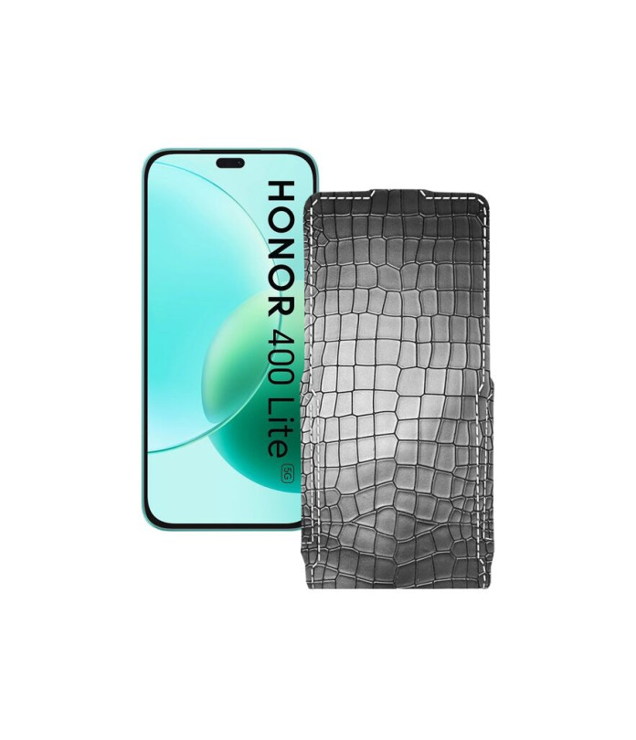 Чохол-флип з екошкіри для телефону Honor 400 Lite
