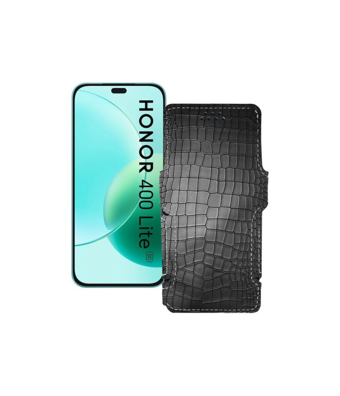 Чохол-книжка з екошкіри для телефону Honor 400 Lite