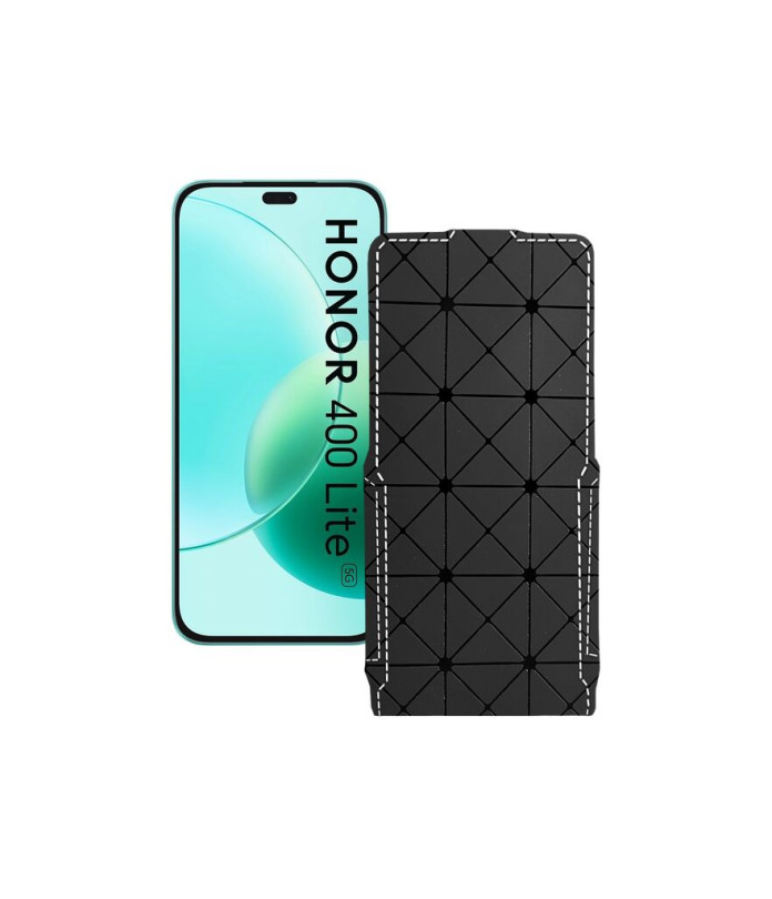 Чохол-флип з екошкіри для телефону Honor 400 Lite