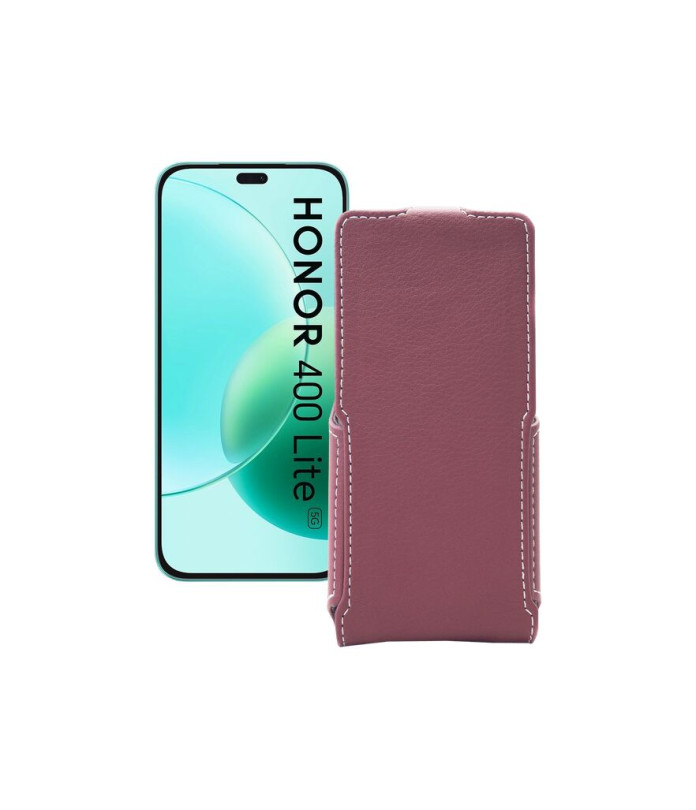 Чохол-флип з екошкіри для телефону Honor 400 Lite