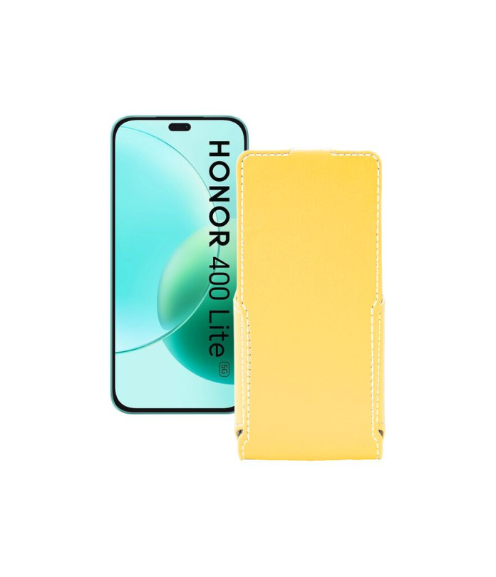 Чохол-флип з екошкіри для телефону Honor 400 Lite