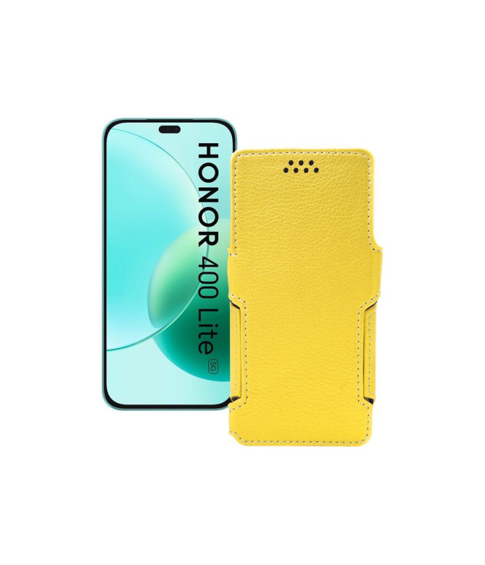 Чохол-книжка з екошкіри для телефону Honor 400 Lite