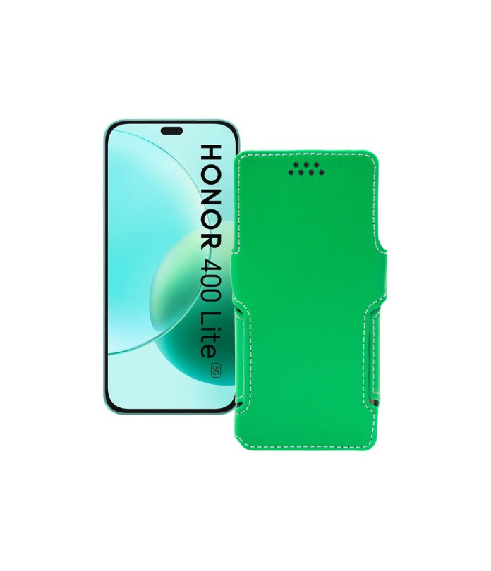 Чохол-книжка з екошкіри для телефону Honor 400 Lite