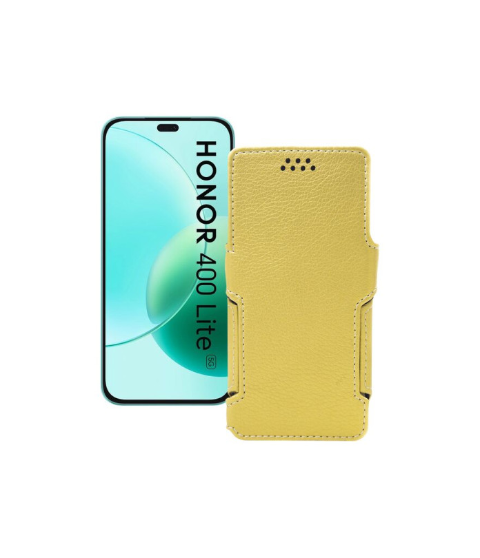 Чохол-книжка з екошкіри для телефону Honor 400 Lite