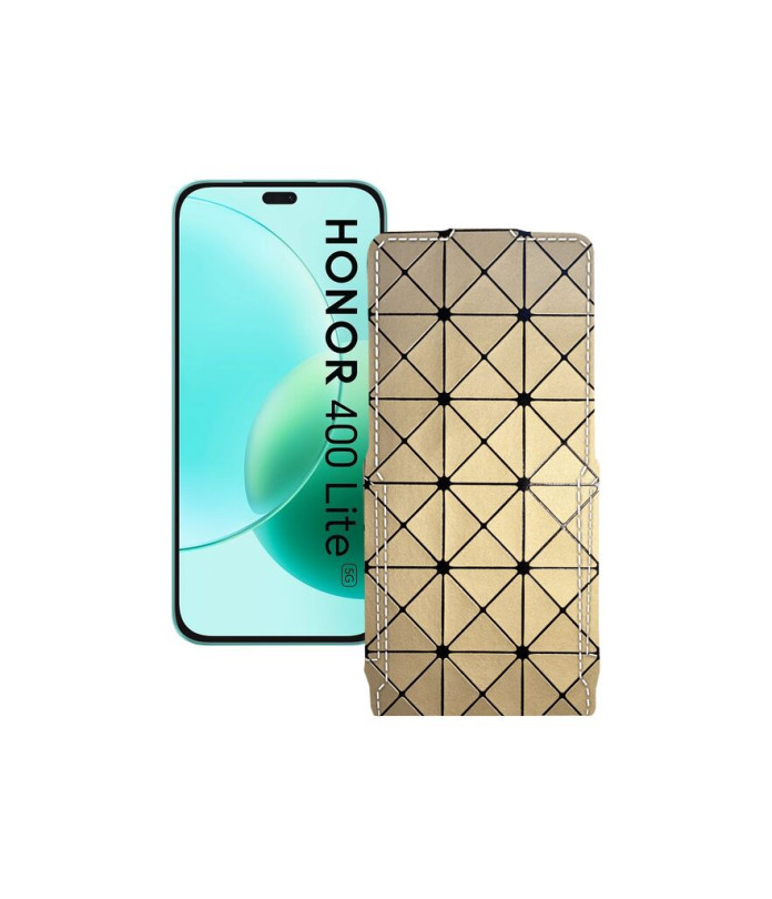 Чохол-флип з екошкіри для телефону Honor 400 Lite