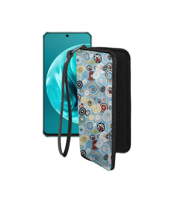 Чохол-гаманець з екошкіри для телефону Huawei Nova 12i