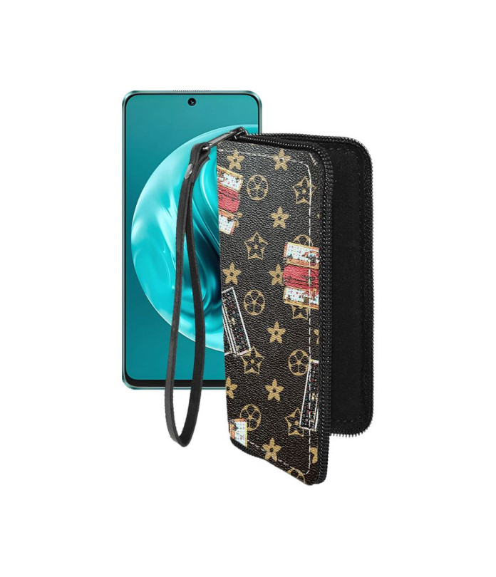 Чохол-гаманець з екошкіри для телефону Huawei Nova 12i