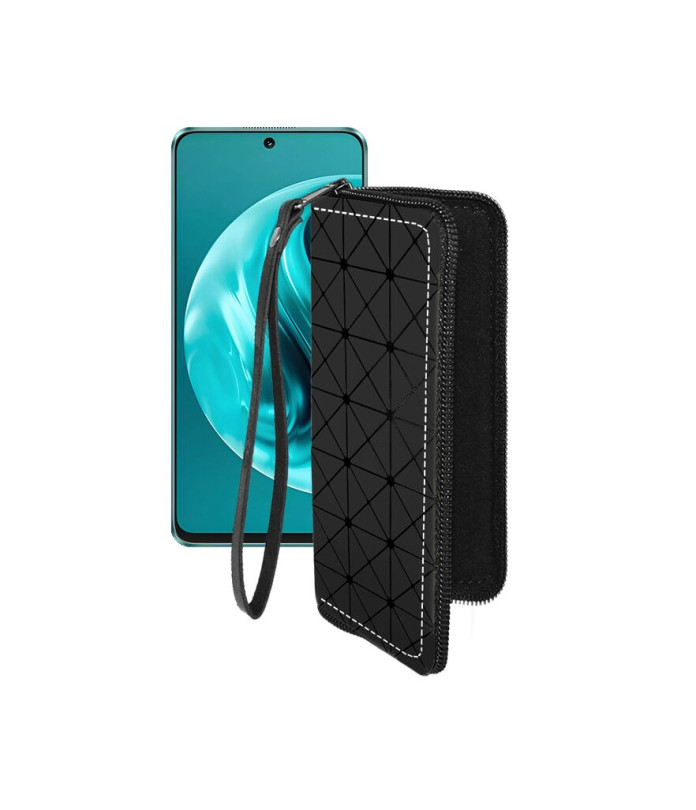 Чохол-гаманець з екошкіри для телефону Huawei Nova 12i