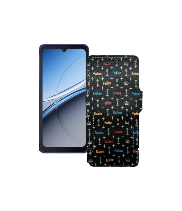 Чохол-книжка з екошкіри для телефону Fossibot F112 Pro
