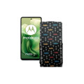 Чохол-флип з екошкіри для телефону Motorola Moto G24