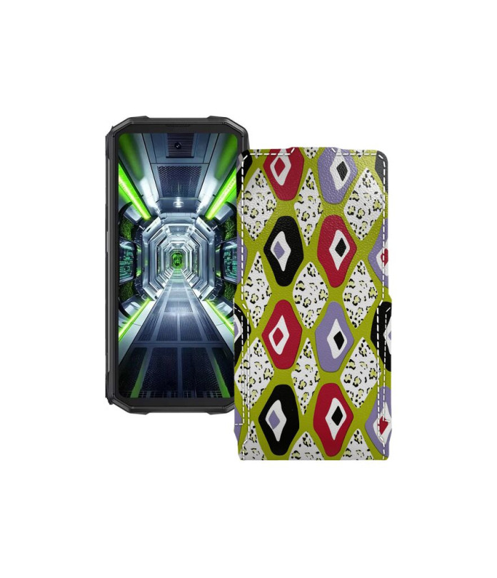 Чохол-флип з екошкіри для телефону Cubot King Kong Mini 4