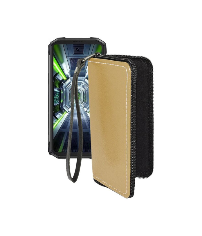 Чохол-гаманець з екошкіри для телефону Cubot King Kong Mini 4