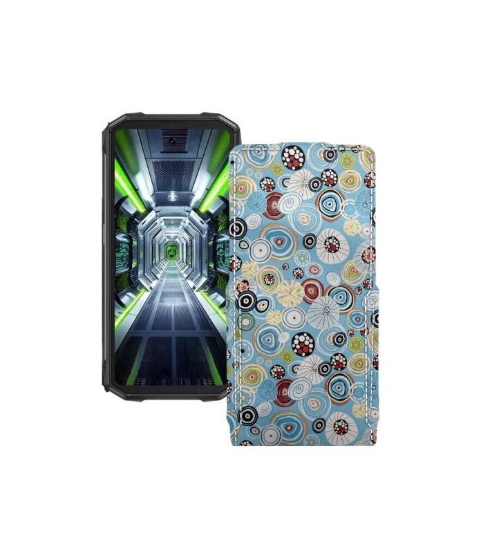 Чохол-флип з екошкіри для телефону Cubot King Kong Mini 4