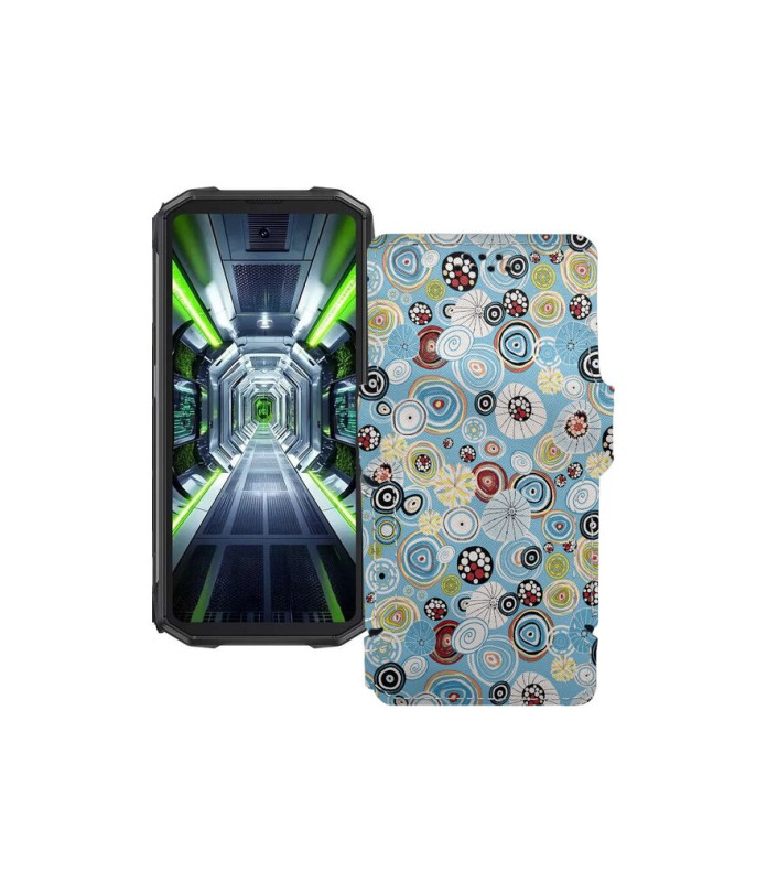 Чохол-книжка з екошкіри для телефону Cubot King Kong Mini 4