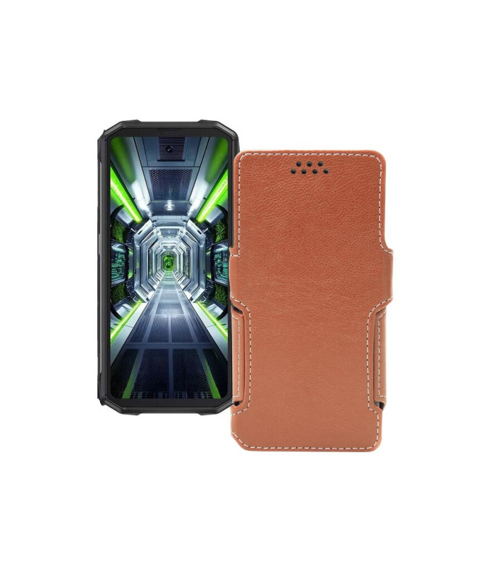 Чохол-книжка з екошкіри для телефону Cubot King Kong Mini 4