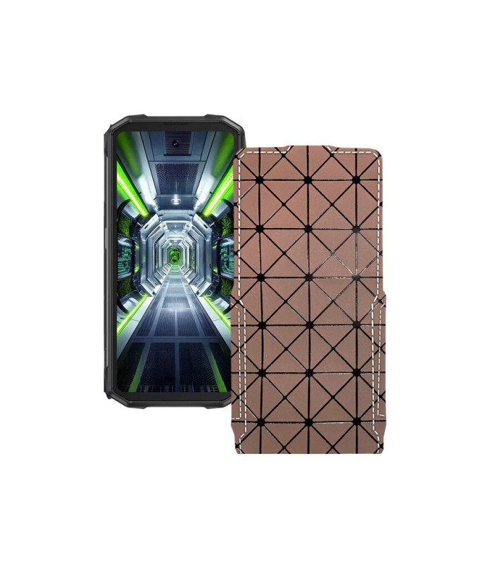 Чохол-флип з екошкіри для телефону Cubot King Kong Mini 4