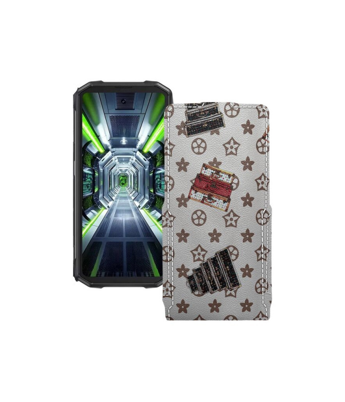 Чохол-флип з екошкіри для телефону Cubot King Kong Mini 4