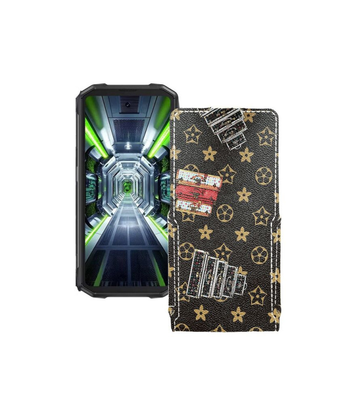 Чохол-флип з екошкіри для телефону Cubot King Kong Mini 4