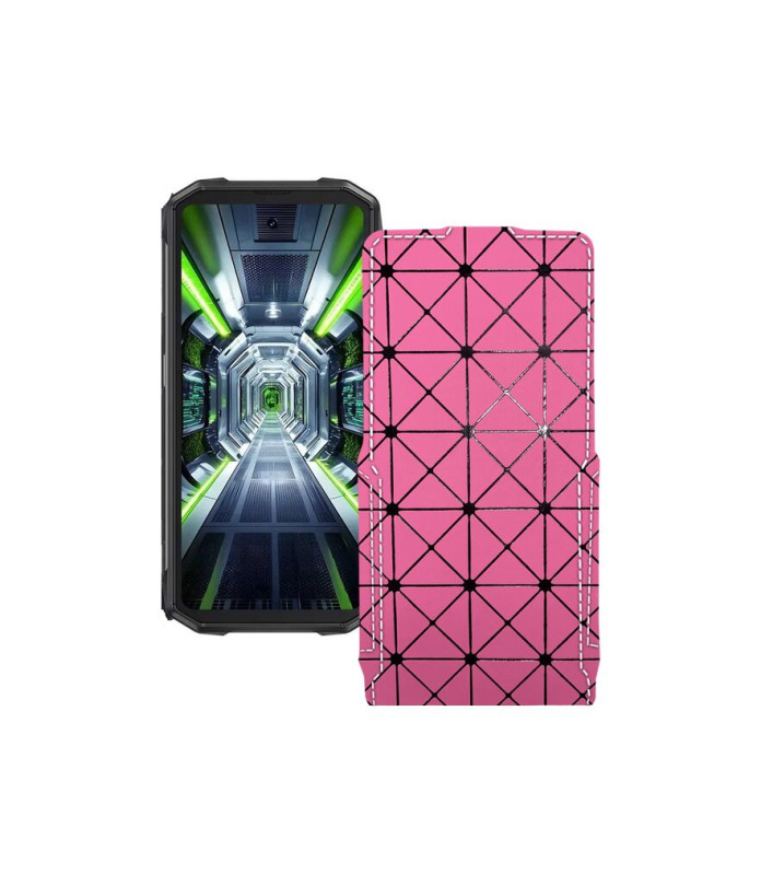 Чохол-флип з екошкіри для телефону Cubot King Kong Mini 4