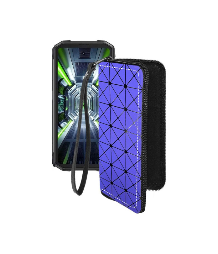 Чохол-гаманець з екошкіри для телефону Cubot King Kong Mini 4