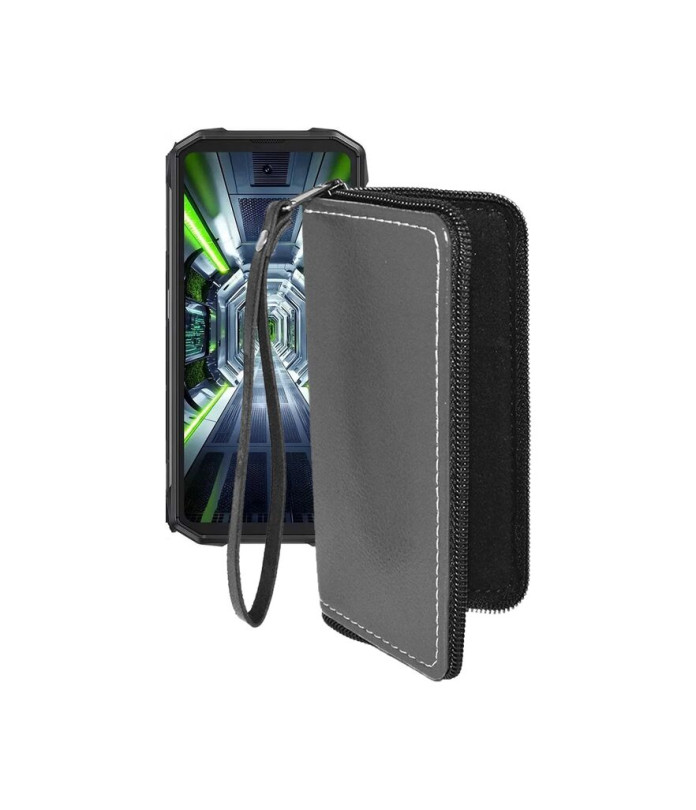 Чохол-гаманець з екошкіри для телефону Cubot King Kong Mini 4