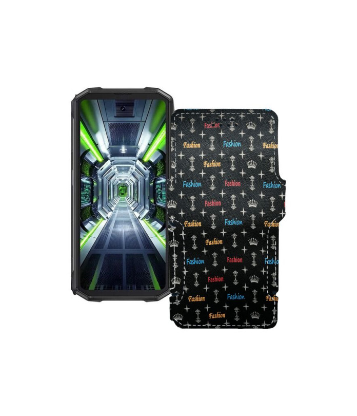 Чохол-книжка з екошкіри для телефону Cubot King Kong Mini 4