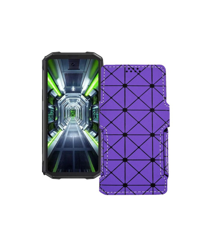 Чохол-книжка з екошкіри для телефону Cubot King Kong Mini 4