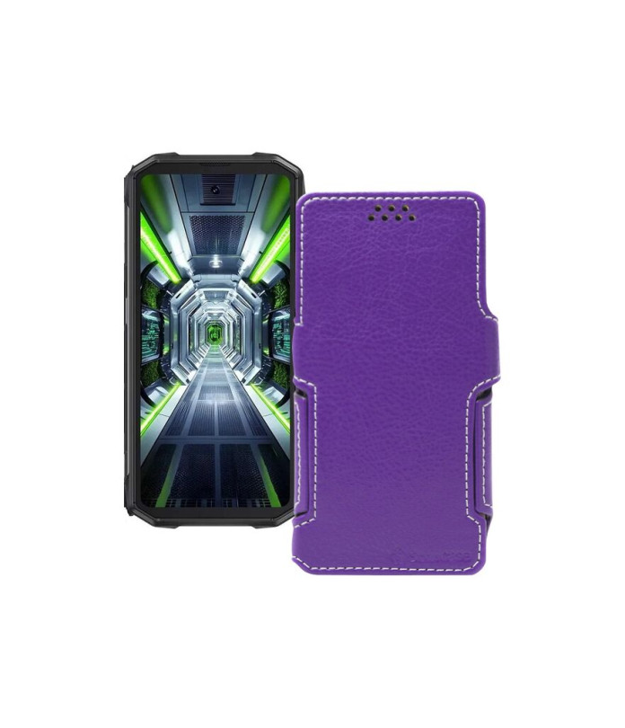 Чохол-книжка з екошкіри для телефону Cubot King Kong Mini 4