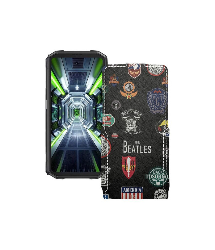 Чохол-флип з екошкіри для телефону Cubot King Kong Mini 4