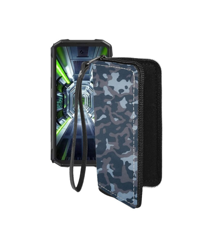 Чохол-гаманець з екошкіри для телефону Cubot King Kong Mini 4