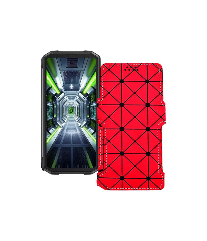 Чохол-книжка з екошкіри для телефону Cubot King Kong Mini 4