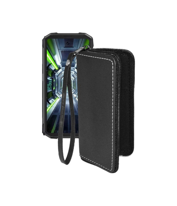 Чохол-гаманець з екошкіри для телефону Cubot King Kong Mini 4