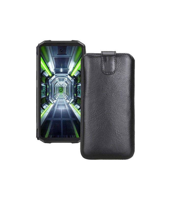 Витяжка з екошкіри для телефону Cubot King Kong Mini 4