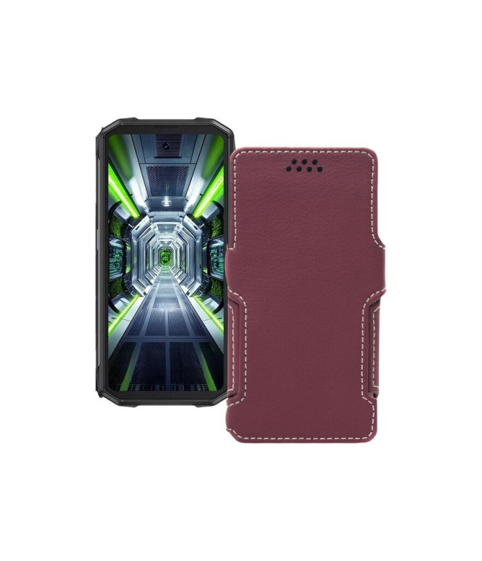 Чохол-книжка з екошкіри для телефону Cubot King Kong Mini 4