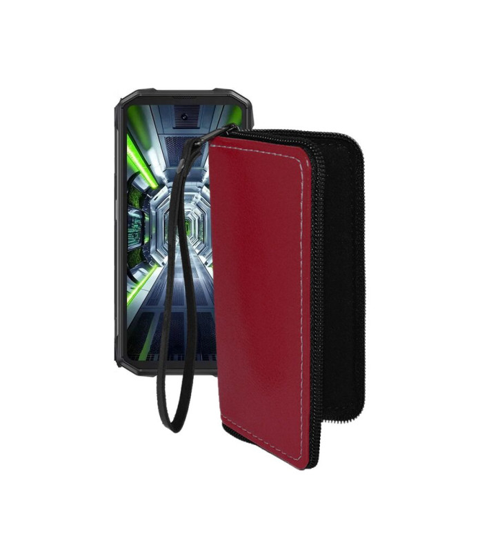 Чохол-гаманець з екошкіри для телефону Cubot King Kong Mini 4