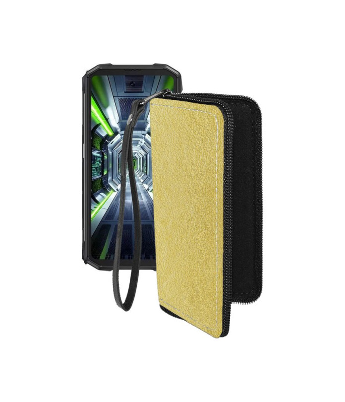 Чохол-гаманець з екошкіри для телефону Cubot King Kong Mini 4