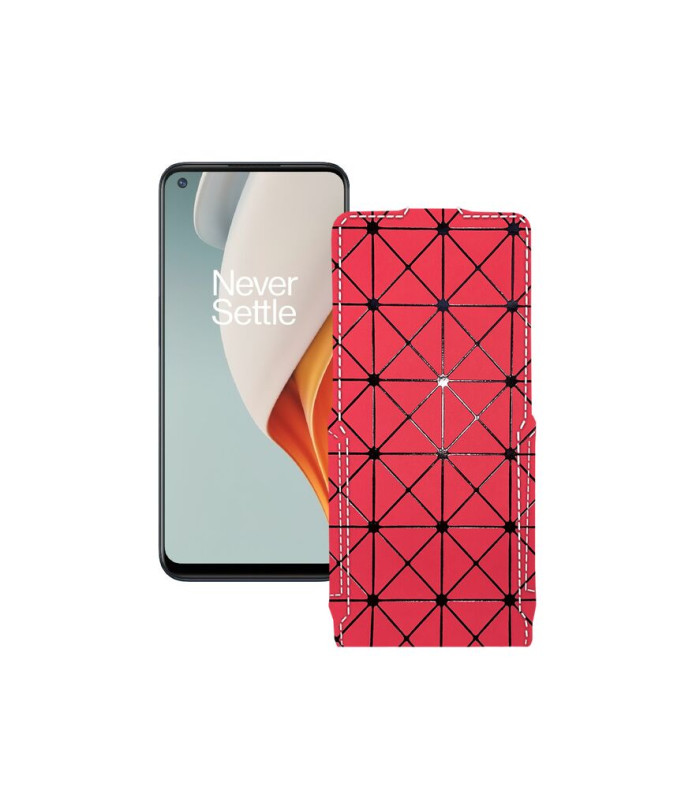 Чохол-флип з екошкіри для телефону OnePlus Nord N100 2020