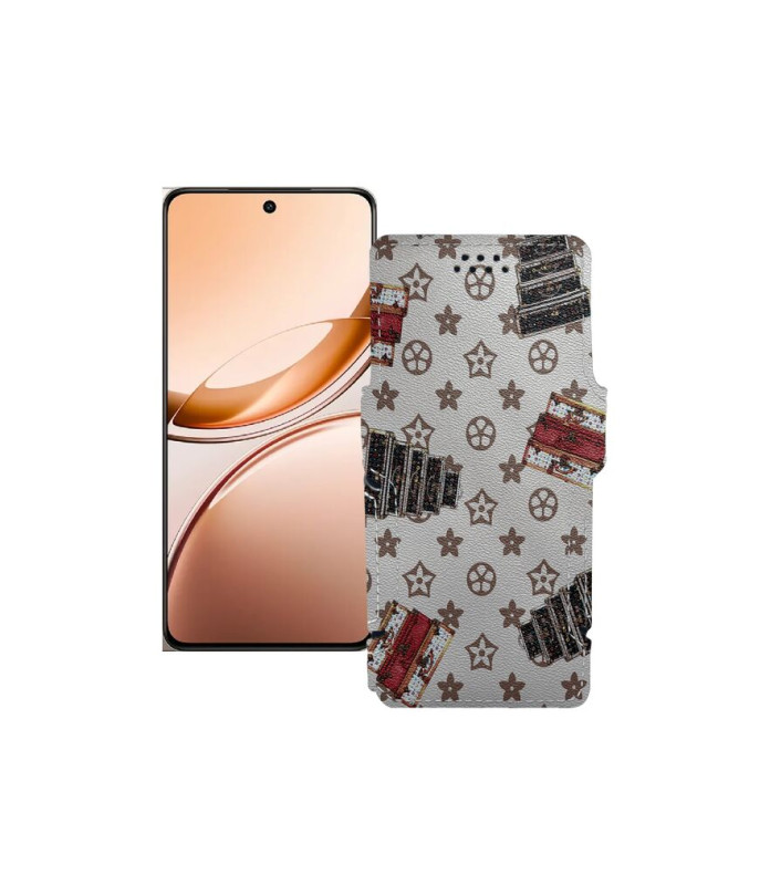 Чохол-книжка з екошкіри для телефону Vivo V50 Lite