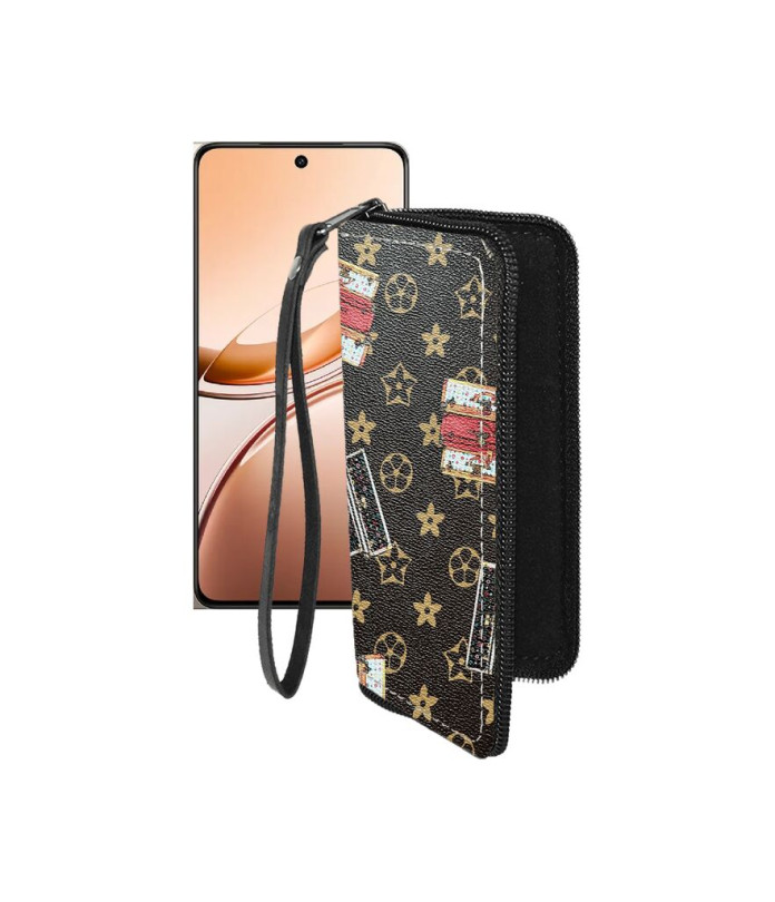 Чохол-гаманець з екошкіри для телефону Vivo V50 Lite