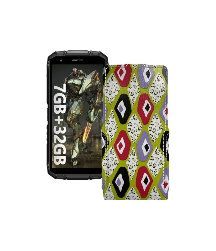 Чохол-флип з екошкіри для телефону Doogee S41 Plus