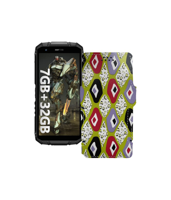 Чохол-книжка з екошкіри для телефону Doogee S41 Plus