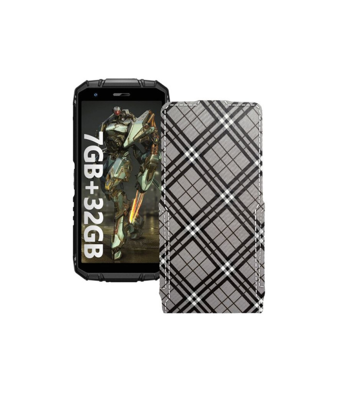 Чохол-флип з екошкіри для телефону Doogee S41 Plus