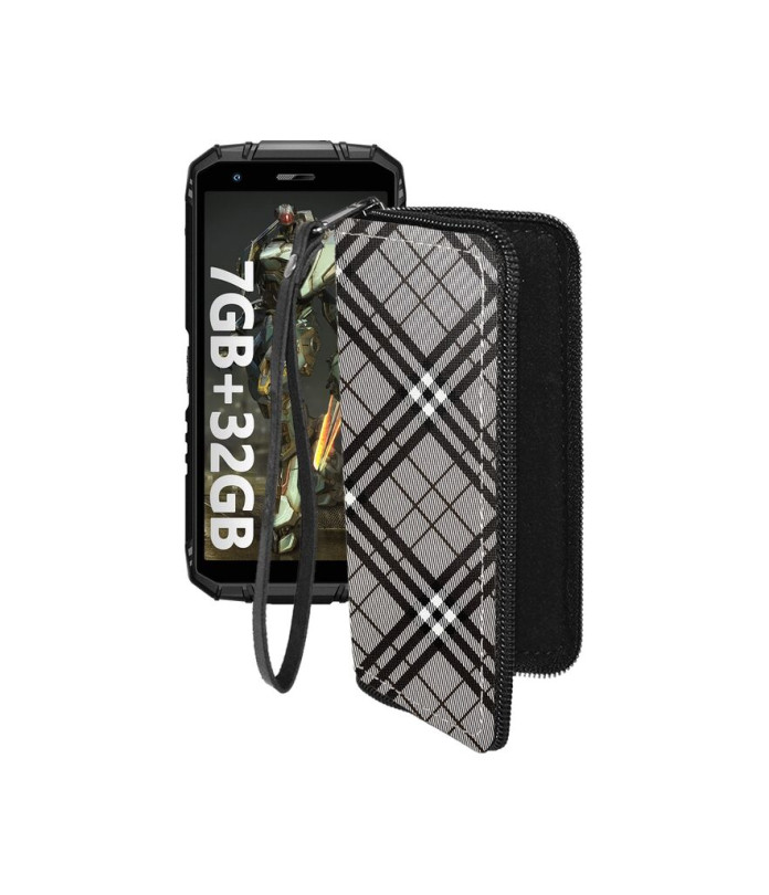 Чохол-гаманець з екошкіри для телефону Doogee S41 Plus