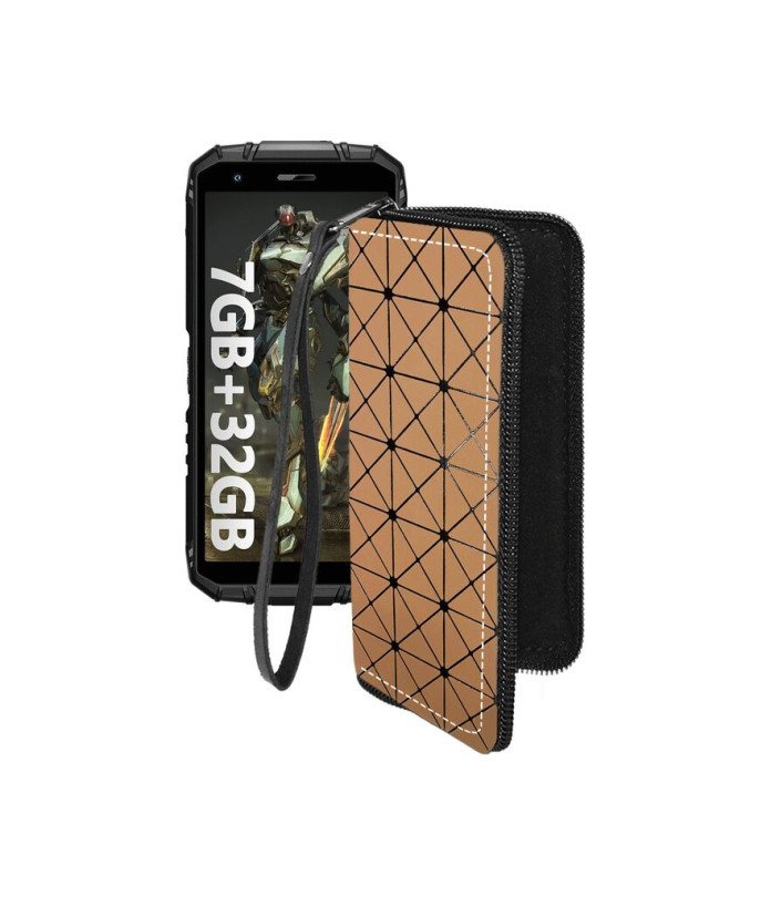 Чохол-гаманець з екошкіри для телефону Doogee S41 Plus